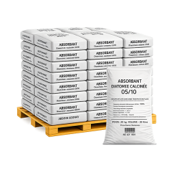 Absorbant Routier - Terre de Diatomée 05/10 - 1 Tonne - 50 sacs de 20 kilos