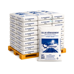 Sel de Déneigement - 1 Tonne - Sacs de 25 Kilos