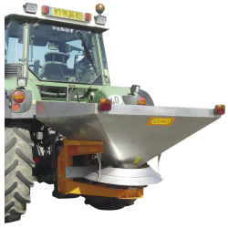 Épandeur à sel porté CEMO SA530 pour tracteur catégorie 3 - Capacité 530 Litres