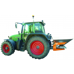 Épandeur à sel porté CEMO SA665 pour tracteur catégorie 3 - Capacité 665 Litres
