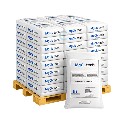 Chlorure de magnésium déverglaçant
