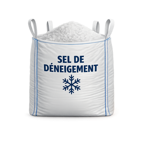 Sel de déneigement en Big Bag