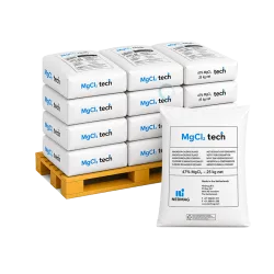 Chlorure de magnésium déverglaçant jusqu’à -30°C — 1/2 palette 300 kg